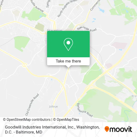 Goodwill Industries International, Inc. map
