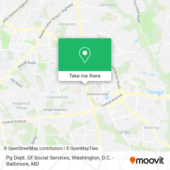 Pg Dept. Of Social Services map