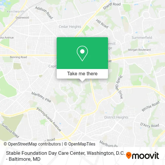 Stable Foundation Day Care Center map