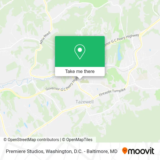 Premiere Studios map