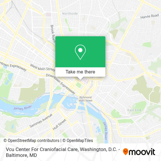 Vcu Center For Craniofacial Care map