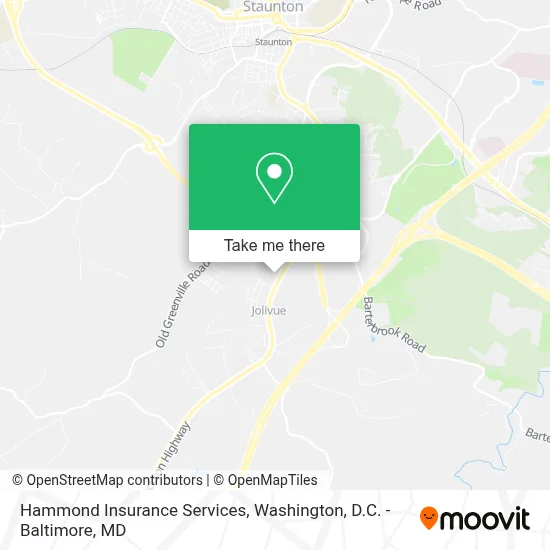 Hammond Insurance Services map