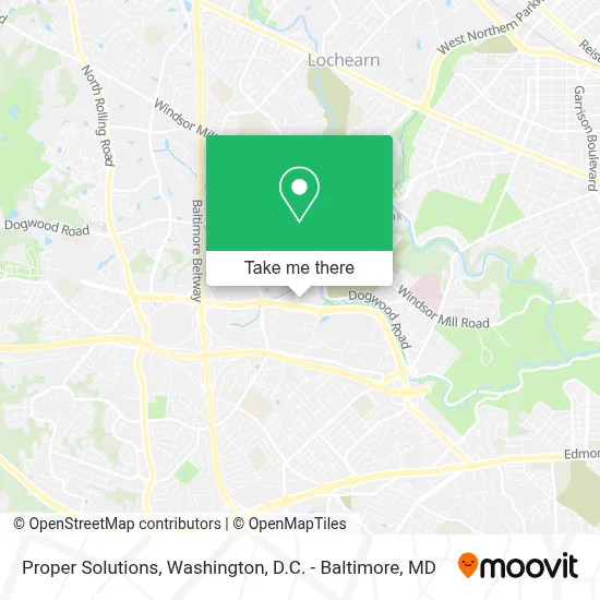 Proper Solutions map