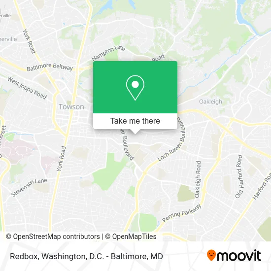 Redbox map