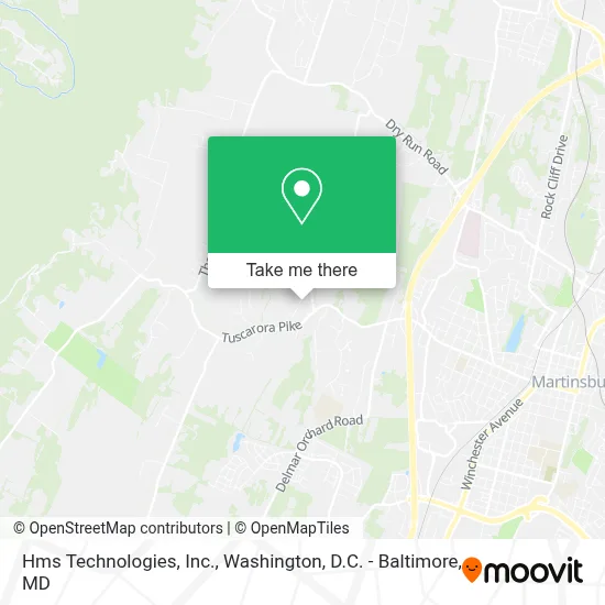 Hms Technologies, Inc. map