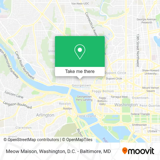 Meow Maison map