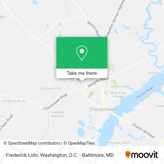 Frederick Lohr map