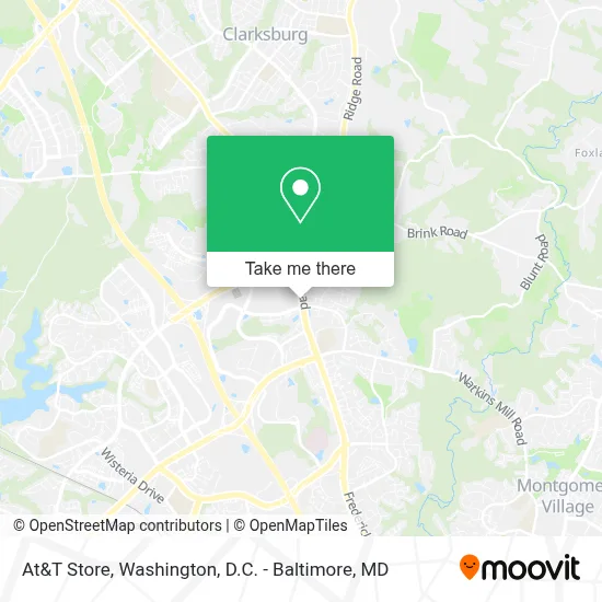 At&T Store map