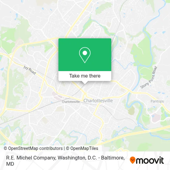 R.E. Michel Company map