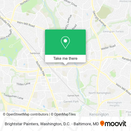 Brightstar Painters map