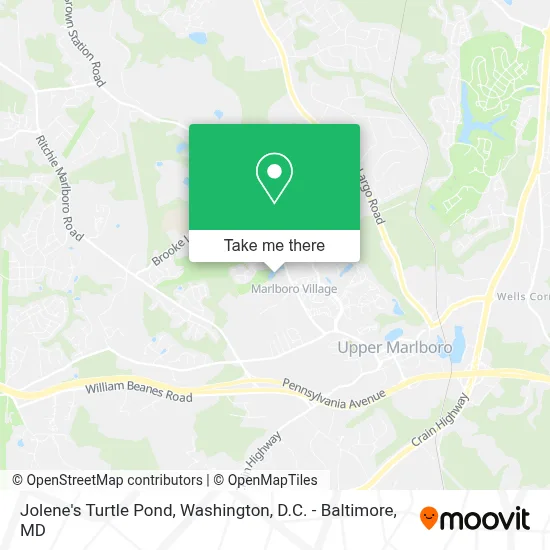 Jolene's Turtle Pond map