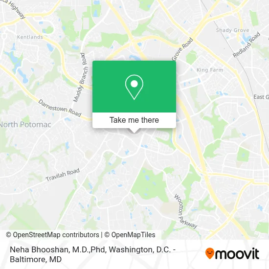 Neha Bhooshan, M.D.,Phd map