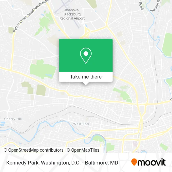 Kennedy Park map