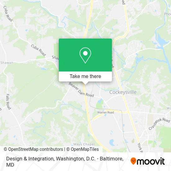 Design & Integration map