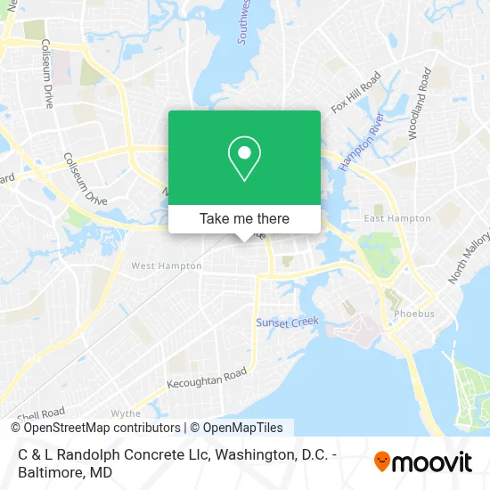 C & L Randolph Concrete Llc map