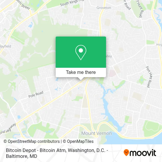 Bitcoin Depot - Bitcoin Atm map