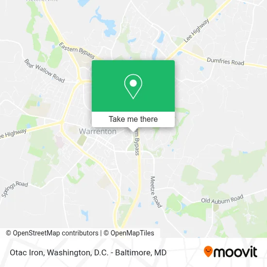 Otac Iron map