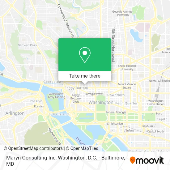 Maryn Consulting Inc map