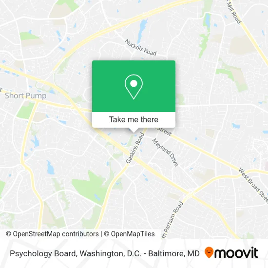 Psychology Board map