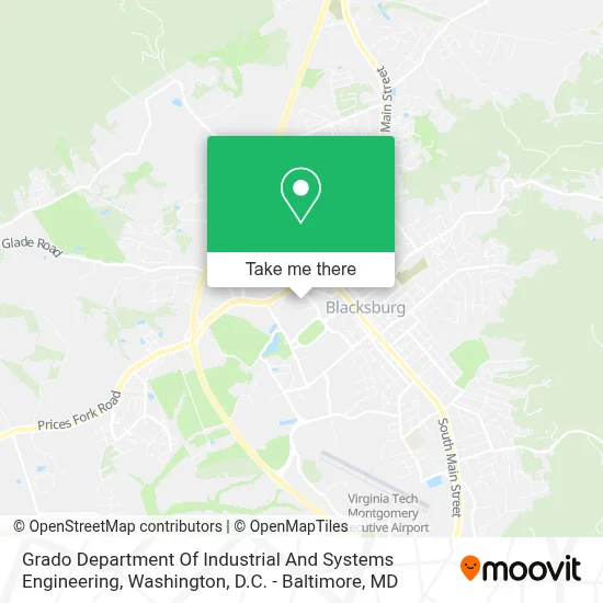 Grado Department Of Industrial And Systems Engineering map