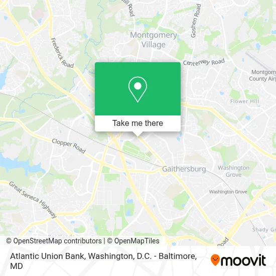 Atlantic Union Bank map