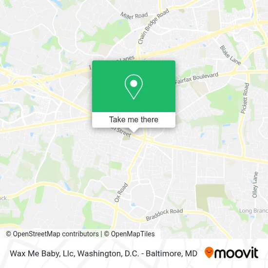 Wax Me Baby, Llc map