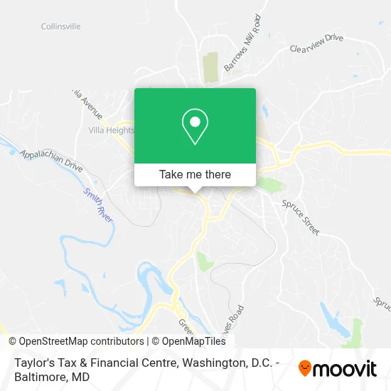 Taylor's Tax & Financial Centre map