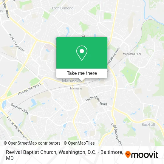 Revival Baptist Church map