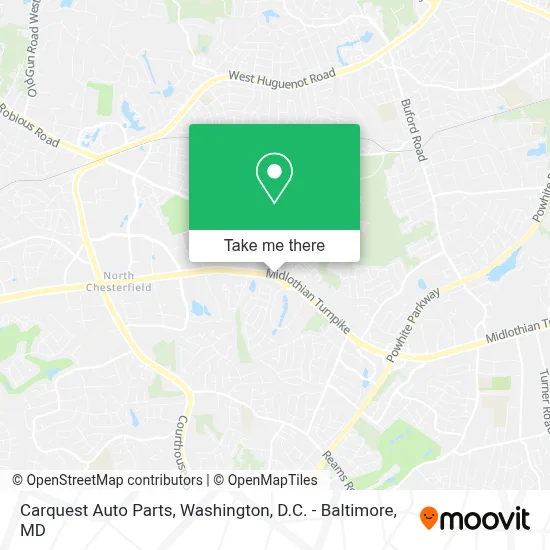 Carquest Auto Parts map