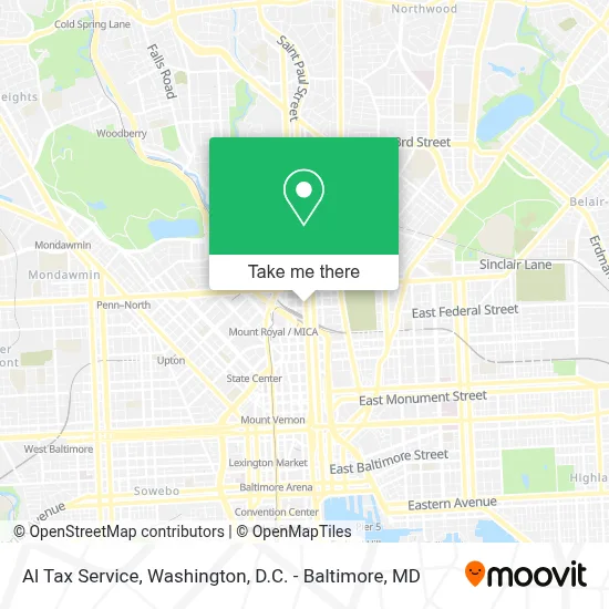 Al Tax Service map