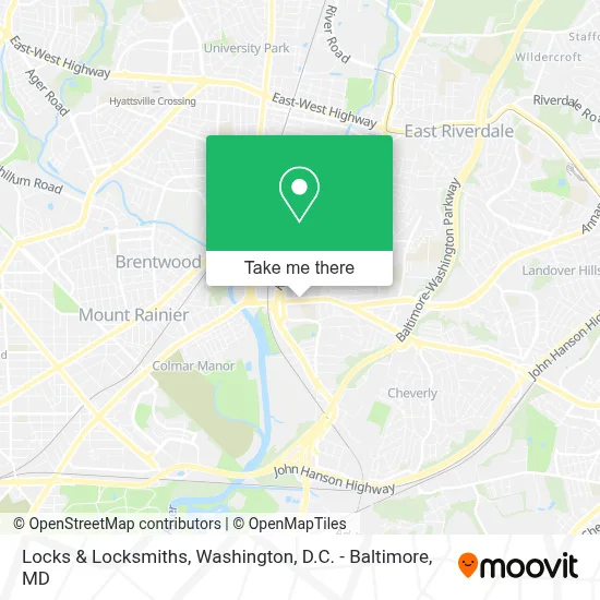 Locks & Locksmiths map