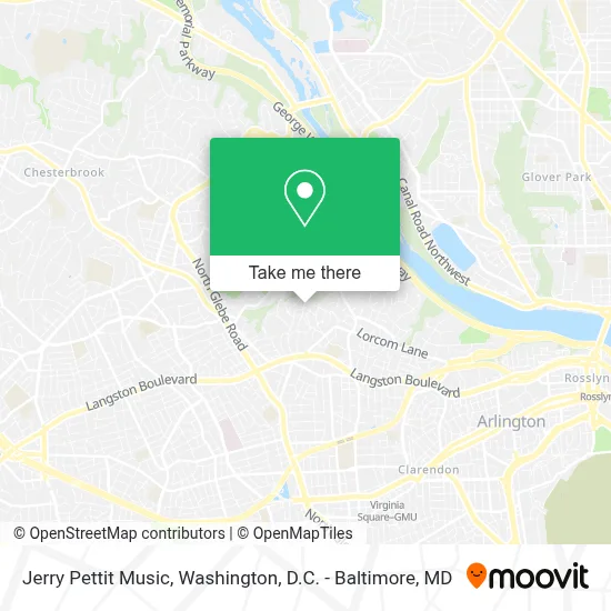 Jerry Pettit Music map