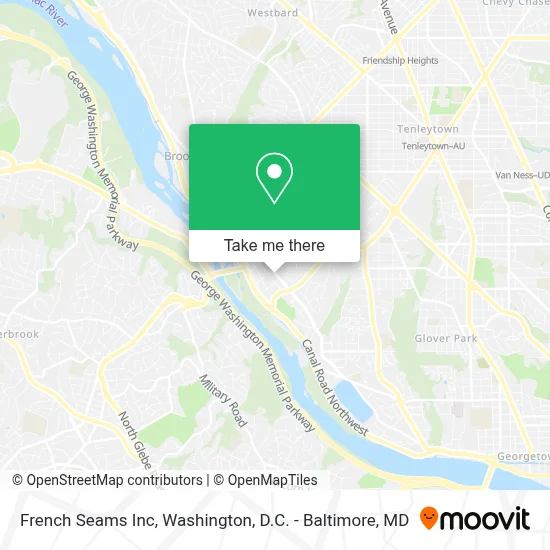 French Seams Inc map