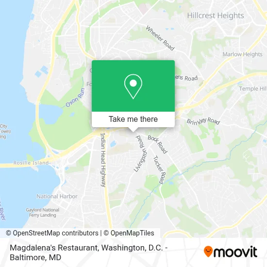 Magdalena's Restaurant map