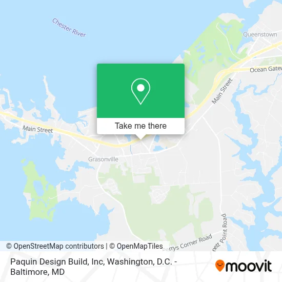 Paquin Design Build, Inc map