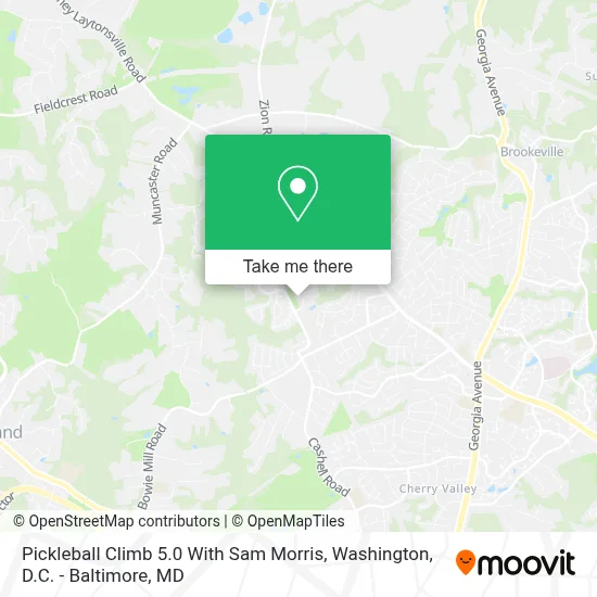 Pickleball Climb 5.0 With Sam Morris map