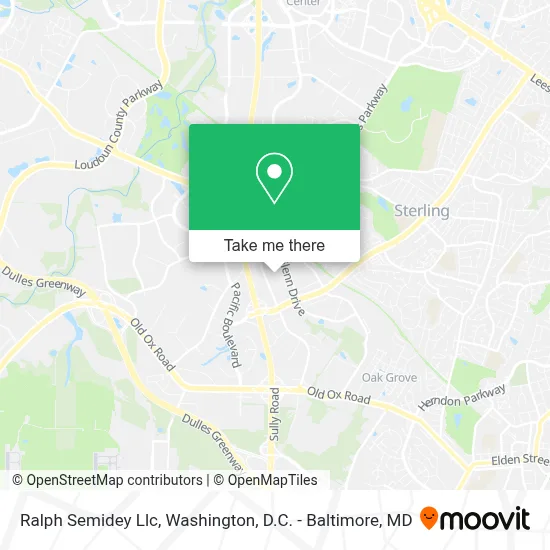 Ralph Semidey Llc map