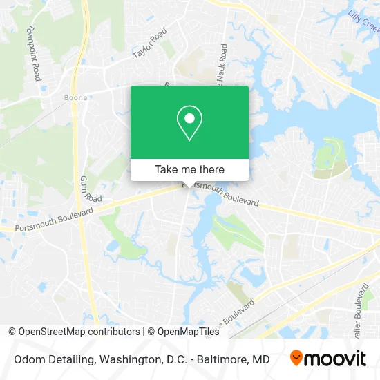 Odom Detailing map