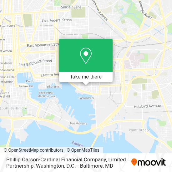 Phillip Carson-Cardinal Financial Company, Limited Partnership map