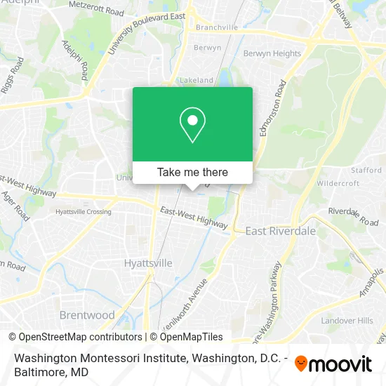 Washington Montessori Institute map