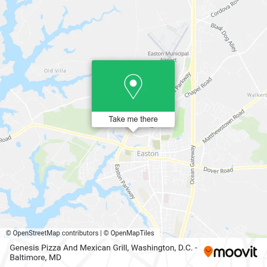 Genesis Pizza And Mexican Grill map