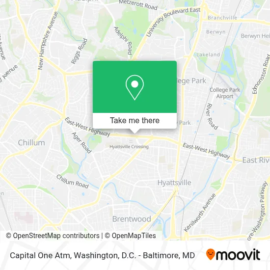 Capital One Atm map