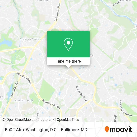 Bb&T Atm map