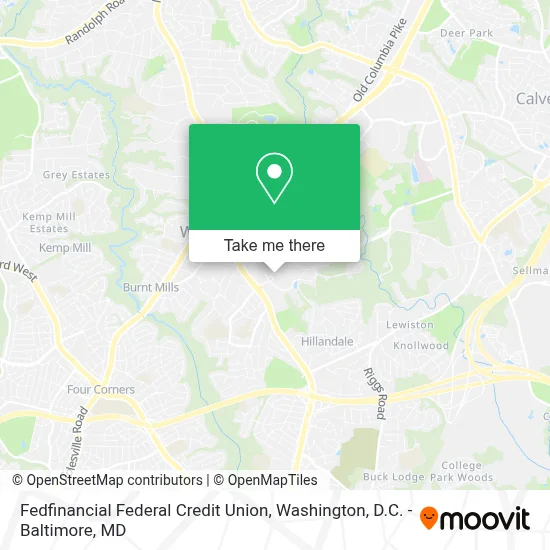 Fedfinancial Federal Credit Union map