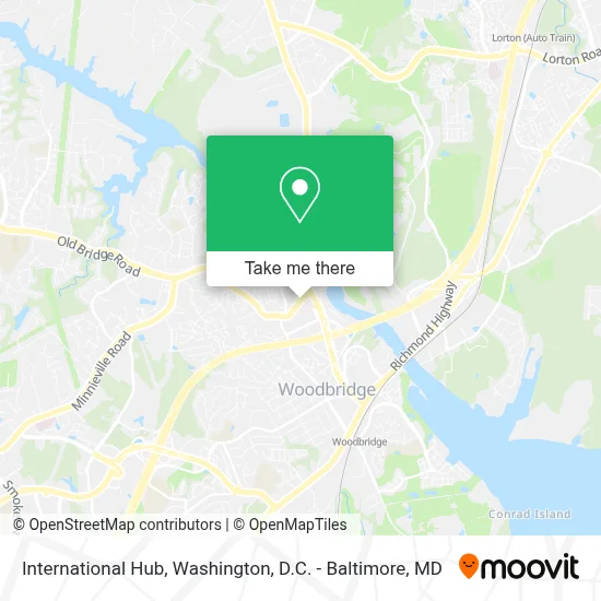 Hub International map