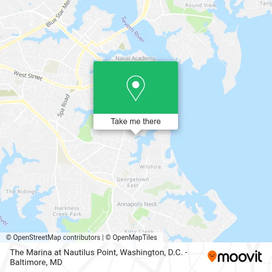 The Marina at Nautilus Point map