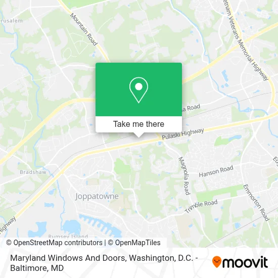 Maryland Windows And Doors map