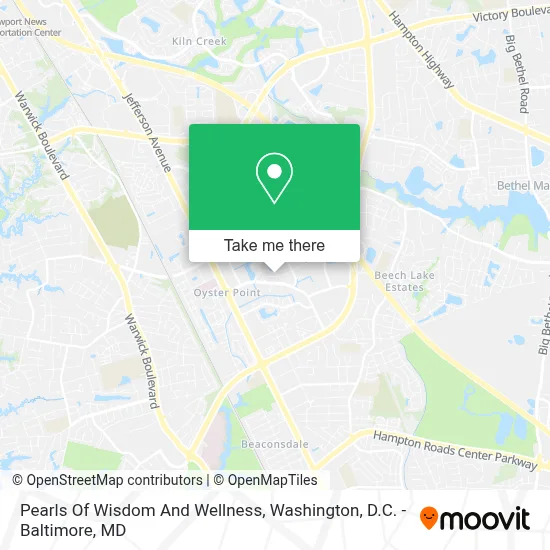 Pearls Of Wisdom And Wellness map