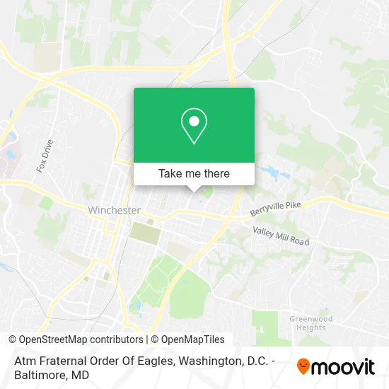 Atm Fraternal Order Of Eagles map