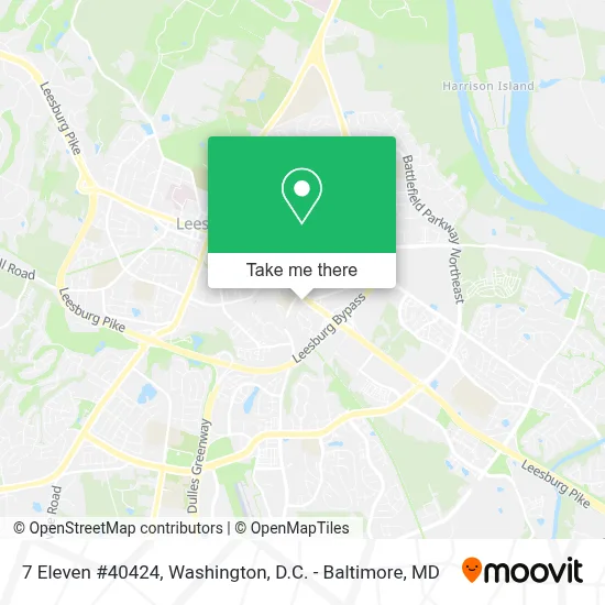 7 Eleven #40424 map
